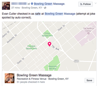 Illustration for article titled Facebook Users Are Marking Themselves as 'Safe' From Kellyanne Conway's Made-Up Terror Attack